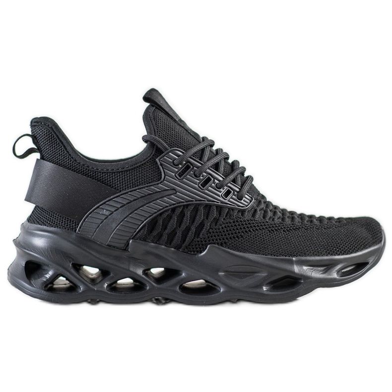 SHELOVET Scarpe da ginnastica nere alla moda nero