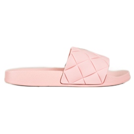Seastar Comode pantofole in gomma rosa