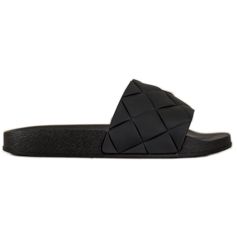Seastar Comode pantofole in gomma nero