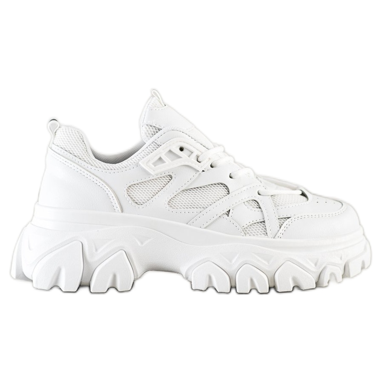 SHELOVET Sneakers bianche alla moda bianca