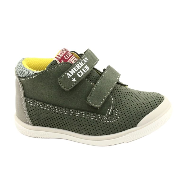 American Club Scarpe Sportive Con Velcro GC12 Verde