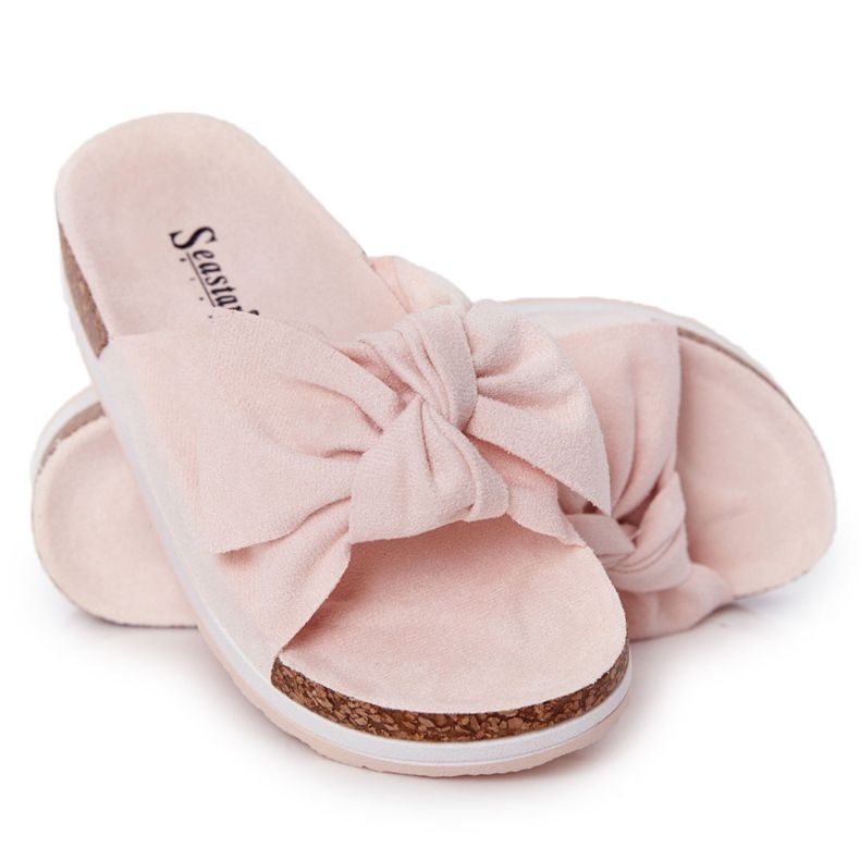 PS1 Pantofole sulla piattaforma beige così comoda