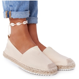 Espadrillas su suola intrecciata Big Star HH274501 Beige