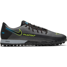 Nike React Phantom Gt Pro Tf Scarpe da calcio nero CK8468 090
