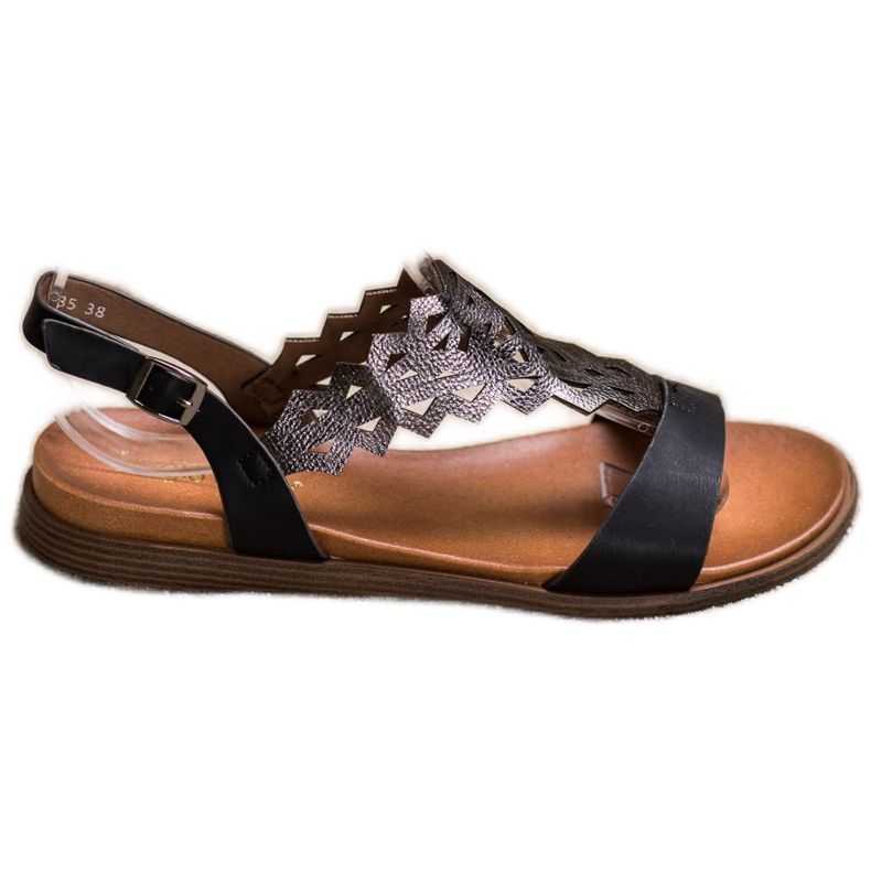 Sandali Sergio Leone alla moda nero