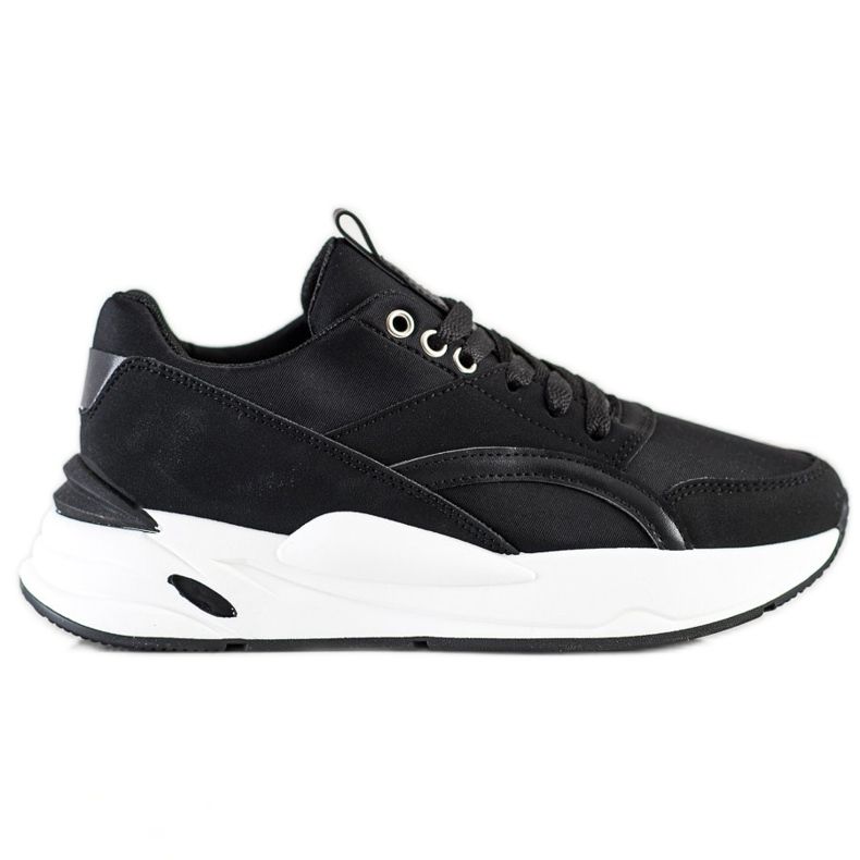 SHELOVET Sneakers classiche sulla piattaforma nero