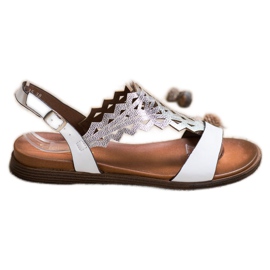 Sandali Sergio Leone alla moda bianco