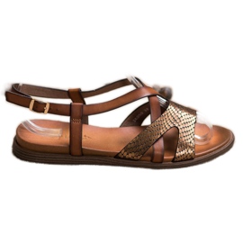Sandali Sergio Leone casual marrone