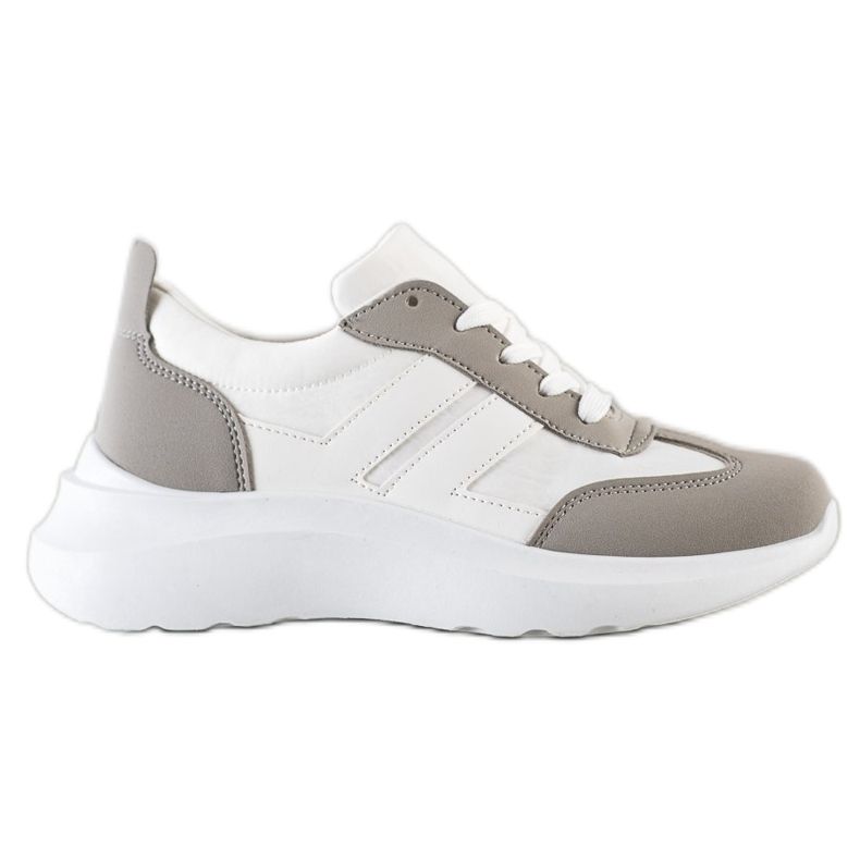 SHELOVET Scarpe sportive sulla piattaforma bianca