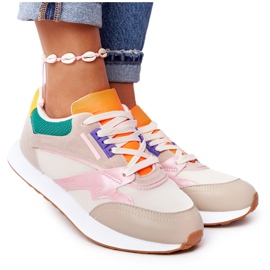 PS1 Scarpe Sportive Donna Sneakers Beige After Hours multicolore