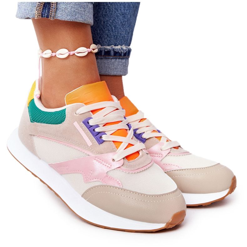 PS1 Scarpe Sportive Donna Sneakers Beige After Hours multicolore