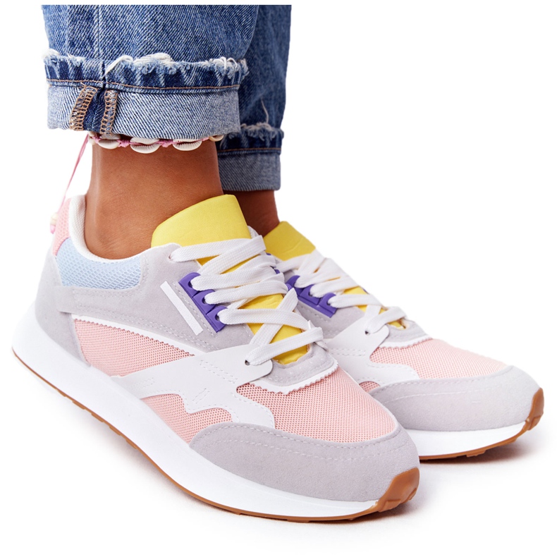 PS1 Scarpe Sportive Donna Sneakers Rosa-Grigio After Hours multicolore