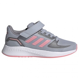 Scarpe adidas Runfalcon 2.0 C Jr FZ0111 rosa grigio