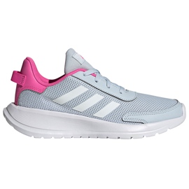 Adidas Tensaur Run K scarpe bambino grigio-rosa FY7288