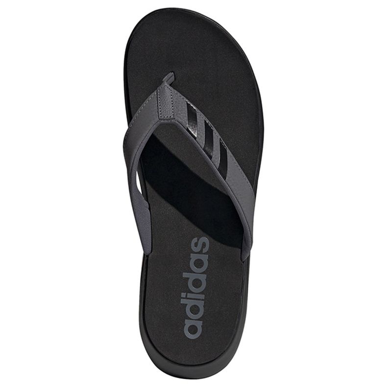 Pantofole Adidas Comfort Flip Flop da uomo nere FY8654 nero