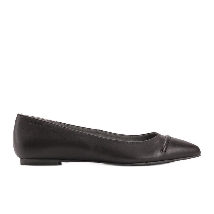 Ballerine Gia in pelle marrone