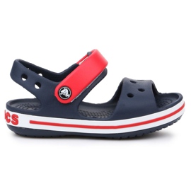 Sandalo Crocs Crocband Jr 12856-485 bianco rosso blu navy