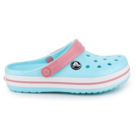 Crocs Crocband Zoccolo K Jr 204537-4S3 blu rosa