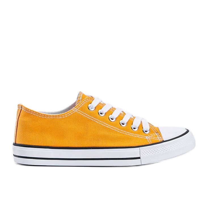 Sneaker basse classiche gialle Destini giallo