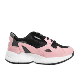 Sneakers Kendall da donna nere e rosa nero