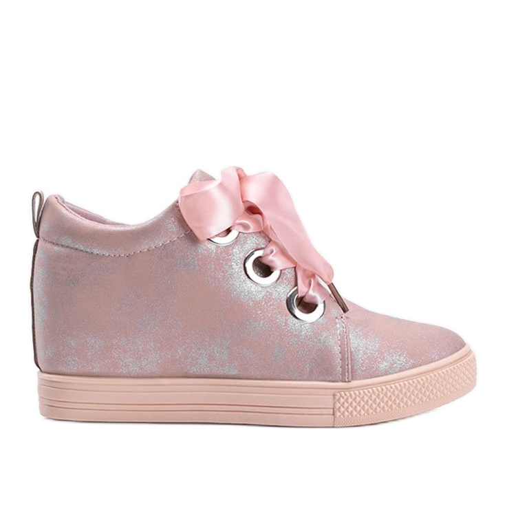 Sneaker da donna Elle rosa scintillante