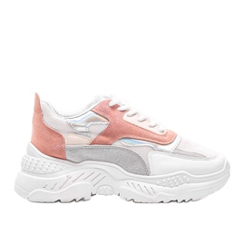 Sneakers sportive da donna Belen bianche bianca