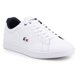 Scarpe lifestyle Lacoste Carnaby Evo 119 M 7-37SMA0013407 bianca blu navy