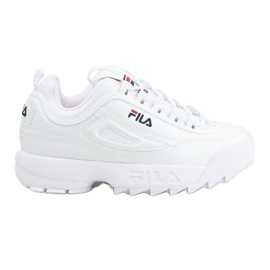 Fila Disruptor P Low Wmn W 1010746-1FG scarpe bianco