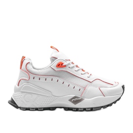 Le sneakers sportive bianche di Ericka bianco