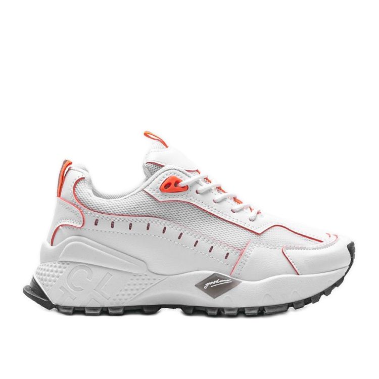 Le sneakers sportive bianche di Ericka bianca