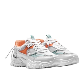 Sneakers sportive bianche Cristal bianco