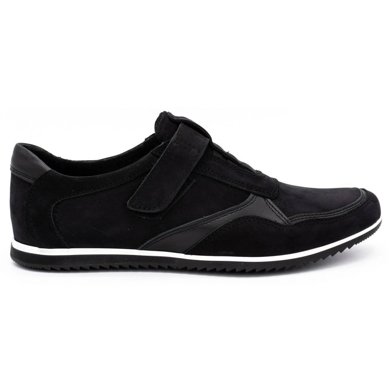 Polbut Scarpe casual da uomo in pelle 2102/2 nere nero