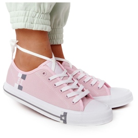 Sneakers da donna classiche Big Star HH274110 Rosa chiaro