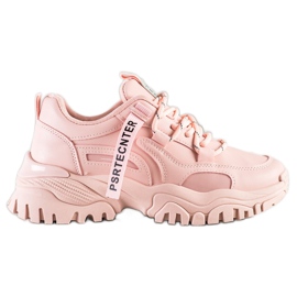 SHELOVET Scarpe da ginnastica primaverili alla moda rosa