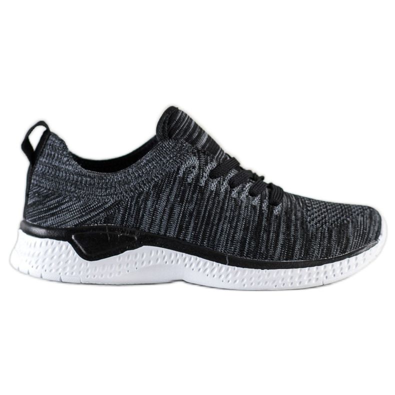 SHELOVET Scarpe sportive stringate nero
