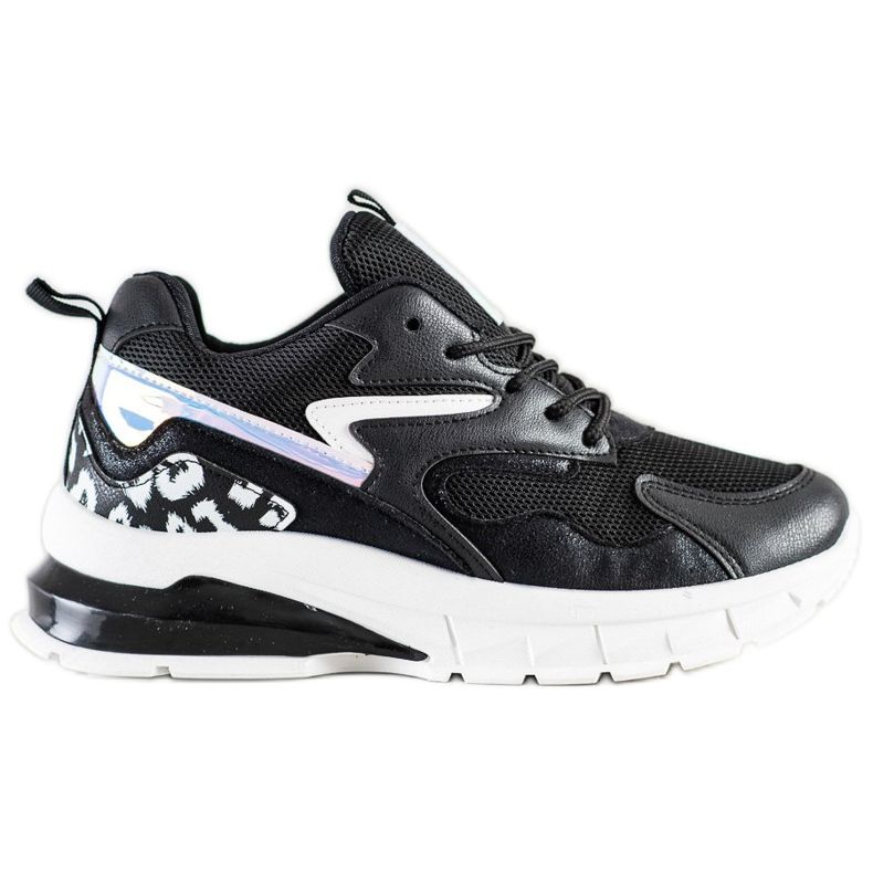 SHELOVET Comode scarpe da ginnastica alla moda nero