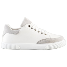 SHELOVET Sneakers bianche alla moda bianco