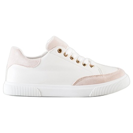 SHELOVET Sneakers bianche alla moda bianca