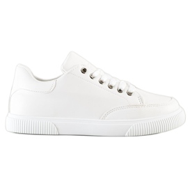 SHELOVET Sneakers bianche alla moda bianco