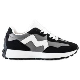 SHELOVET Scarpe da ginnastica casual nero