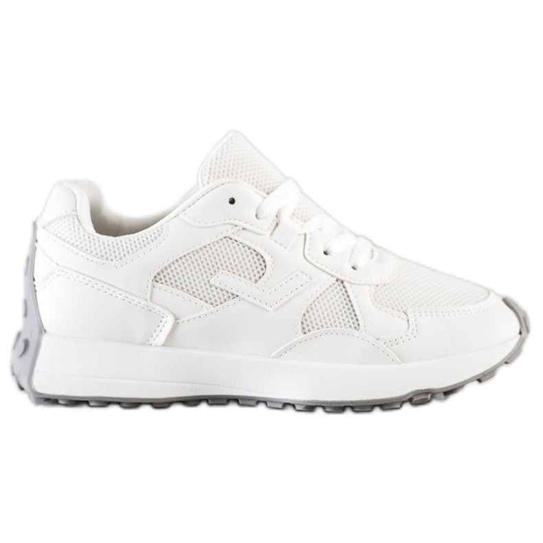SHELOVET Scarpe da ginnastica bianche bianca