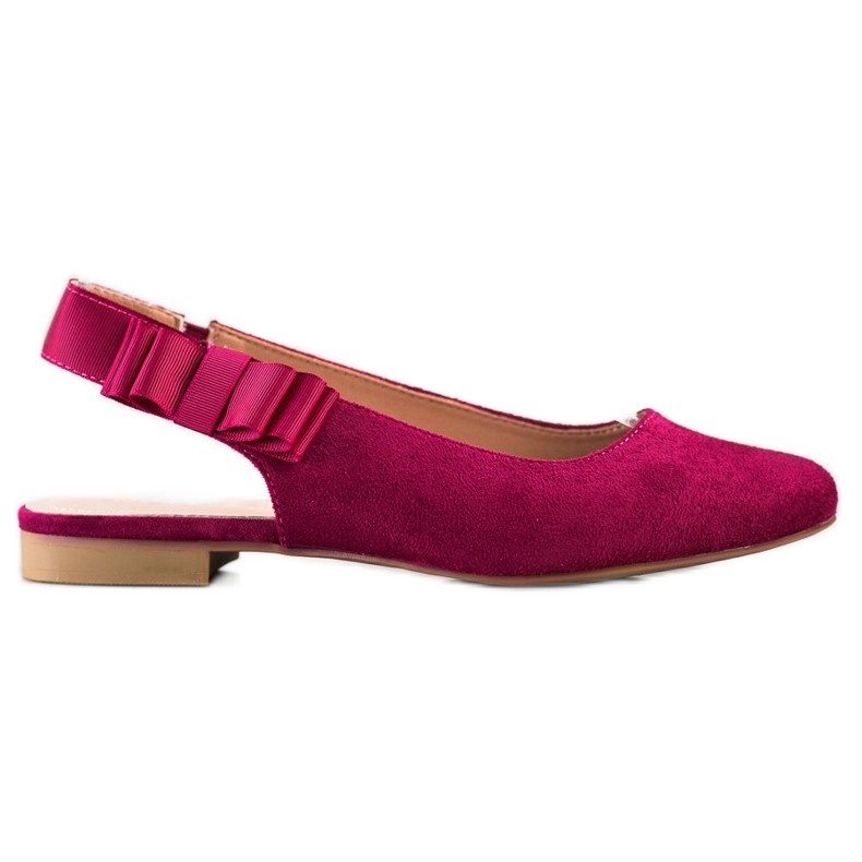 Sergio Leone Décolleté Slip-on Con Fiocco rosa