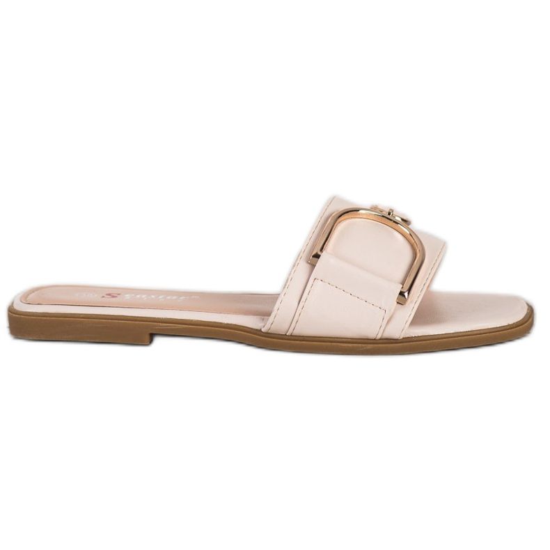 Seastar Pantofole Eleganti Con Ornamento beige