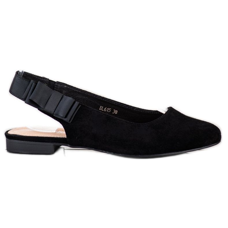 Sergio Leone Décolleté Slip-on Con Fiocco nero