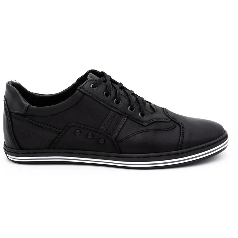 Polbut 1801L scarpe da uomo casual nere nero