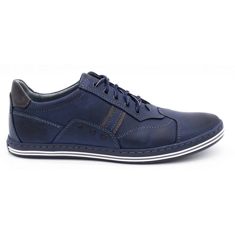 Polbut 1801 scarpe da uomo casual blu navy