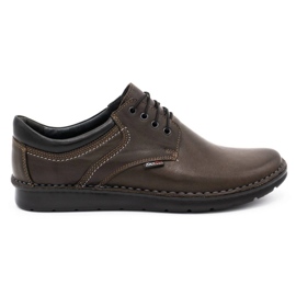 Kampol Scarpe casual da uomo 11 / CZEK marrone scuro