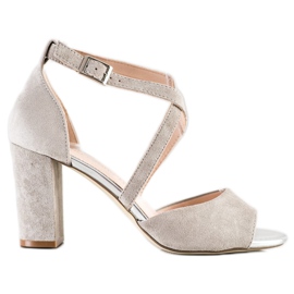 Décolleté Sergio Leone alla moda beige