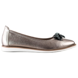 Ballerine con frange Sergio Leone marrone multicolore