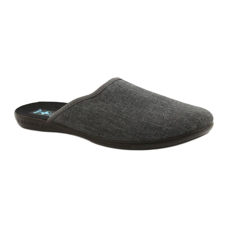 Pantofole da uomo grigie Adanex 24623 grigio